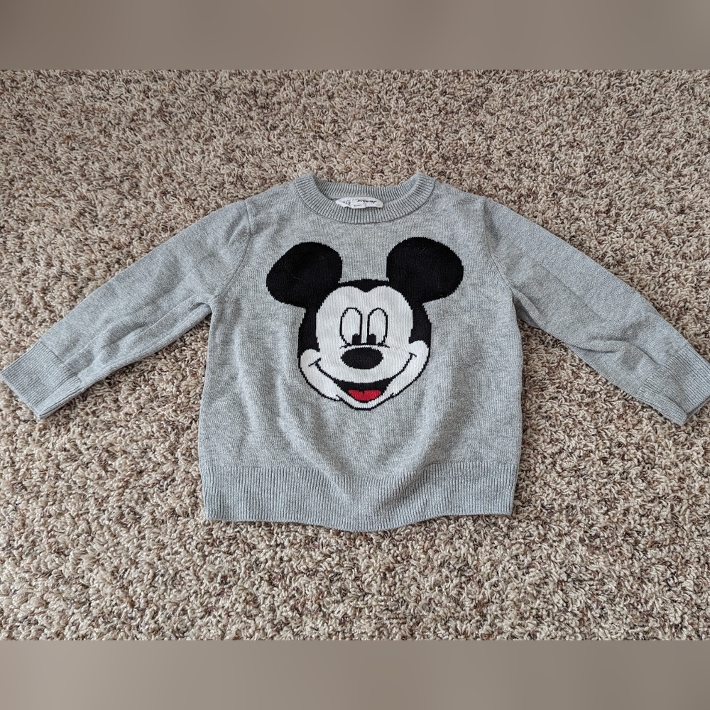 Baby Gap Disney Mickey Sweater 2T